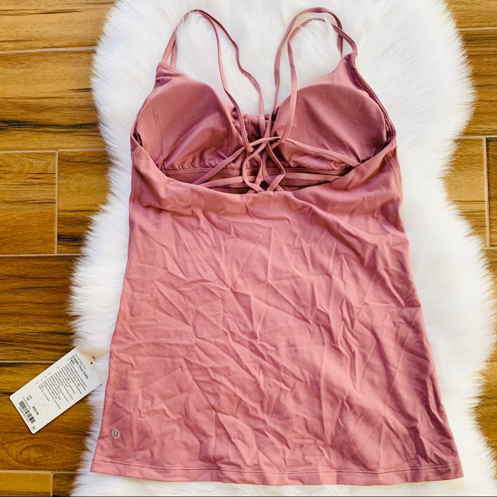 Create your calm tank tight fit figue lululemon 10 - Picture 2 of 5